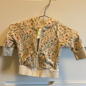 Floral Baby Hoodie